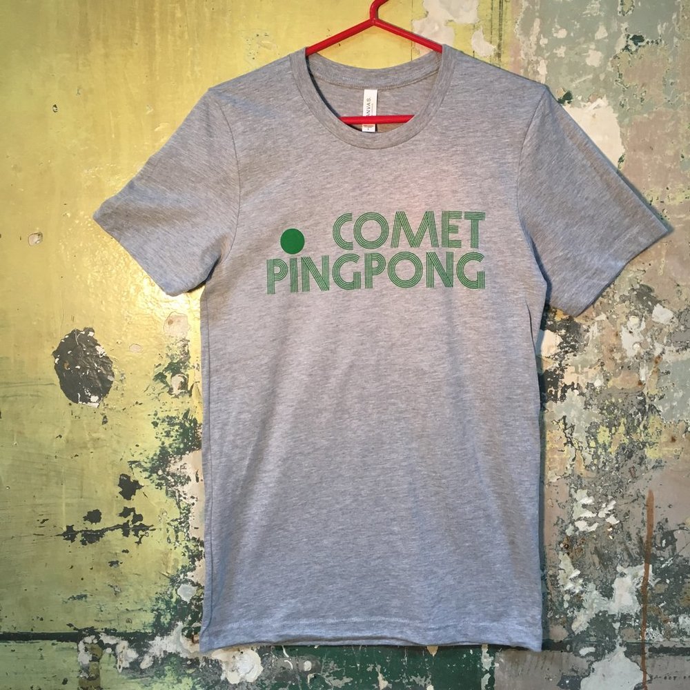 klasselærer Sinewi Inficere Heather Grey T-Shirt — Comet Ping Pong