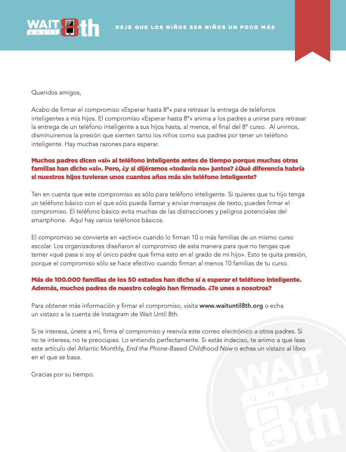 How to Start — Wait Until 8th