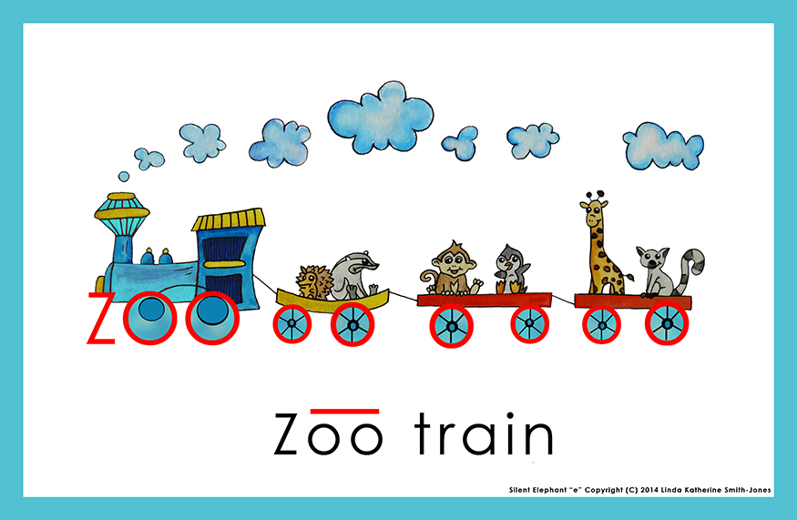 Zoo Train - Cartoon Train of Zoo Animals