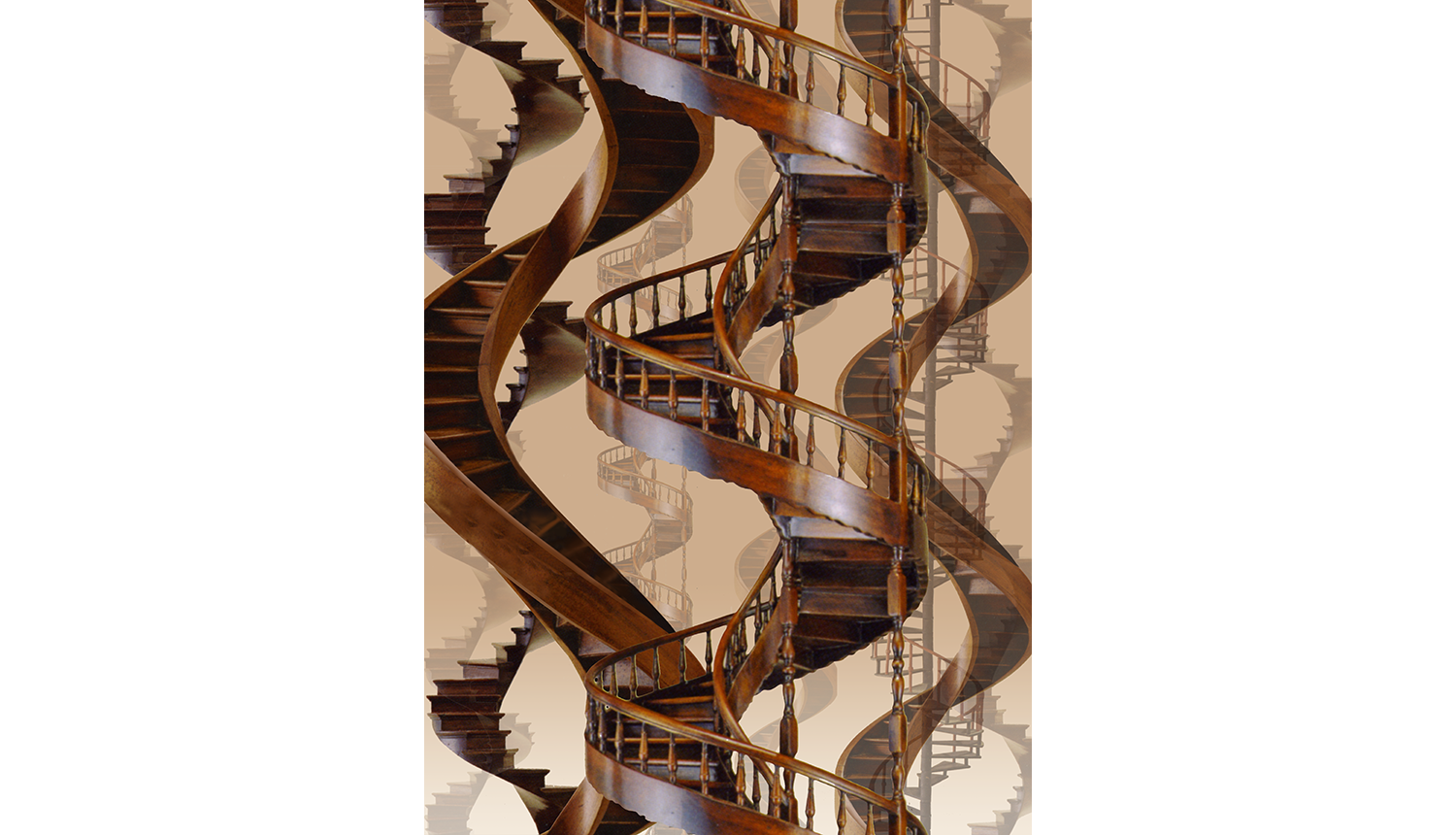 Stairway to Heaven , 2007, Digital print on paper, 11 x 14”