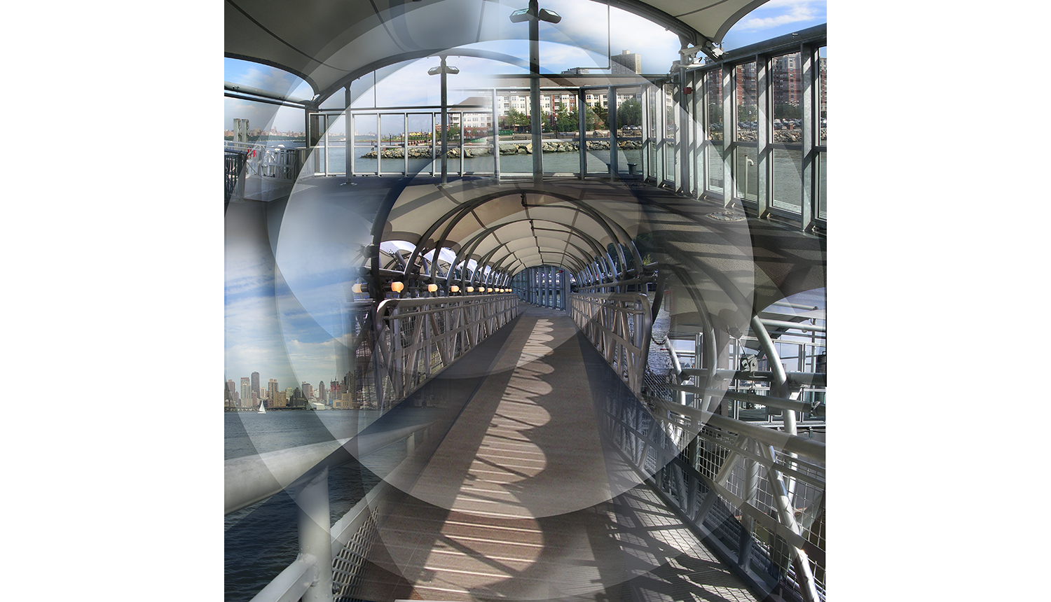 Weehawken Station , 2006, Digital print on paper, 40 x 40”