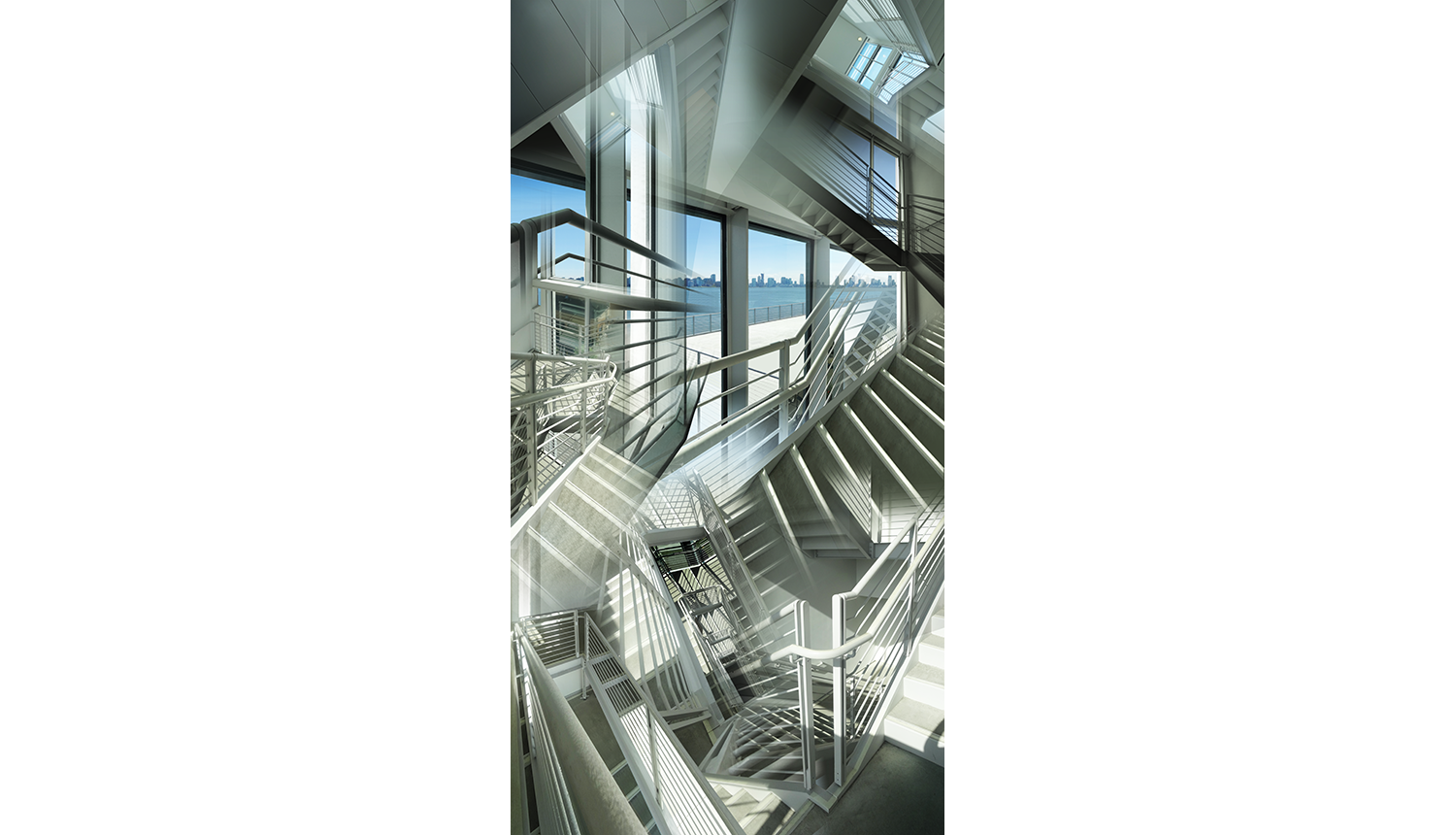 New Whitney 1 , 2015, Digital C print, 26 x 50” 