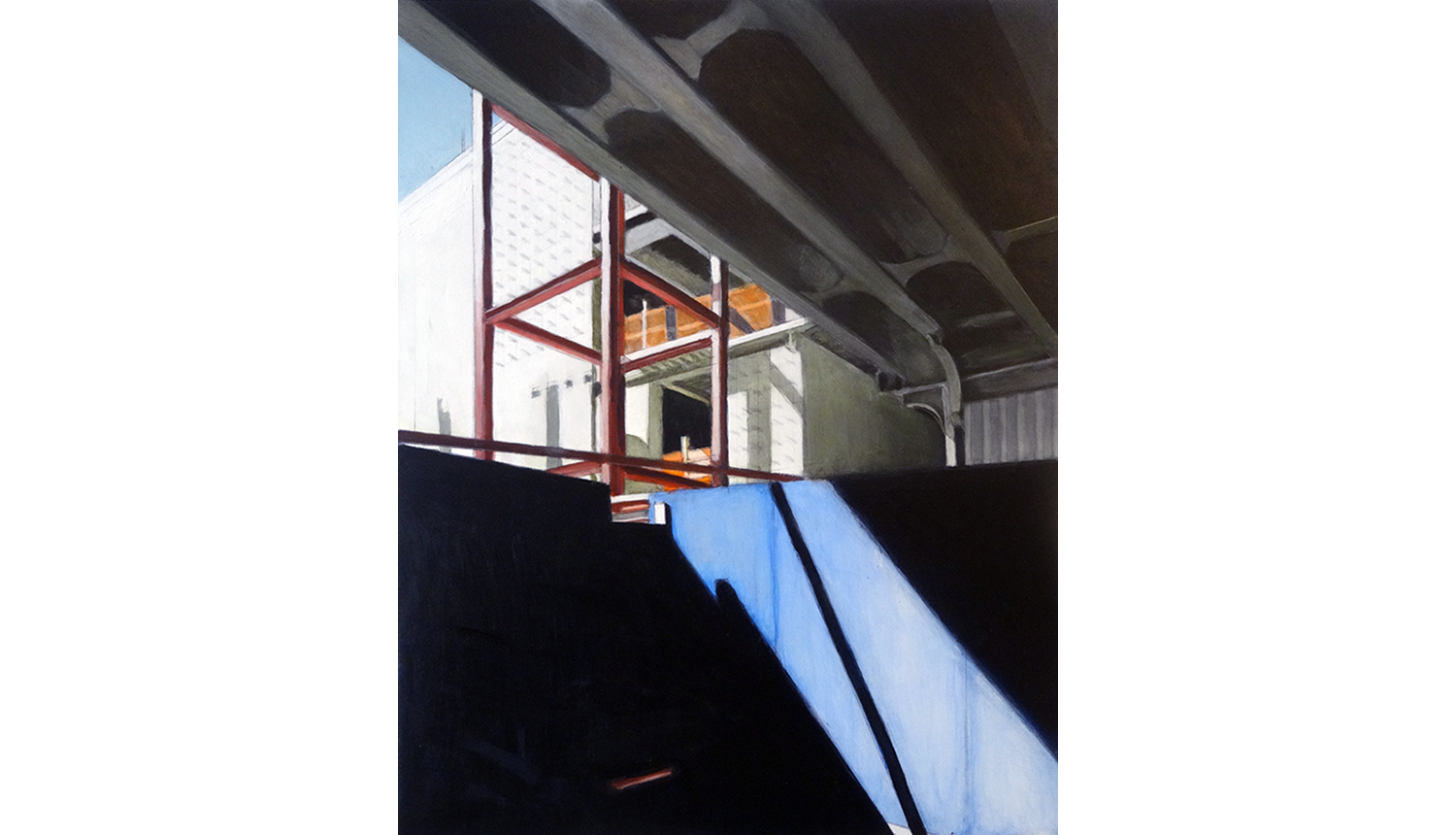 Study for Whitney 2 , 2012, Acrylic on board, 11 x 14”