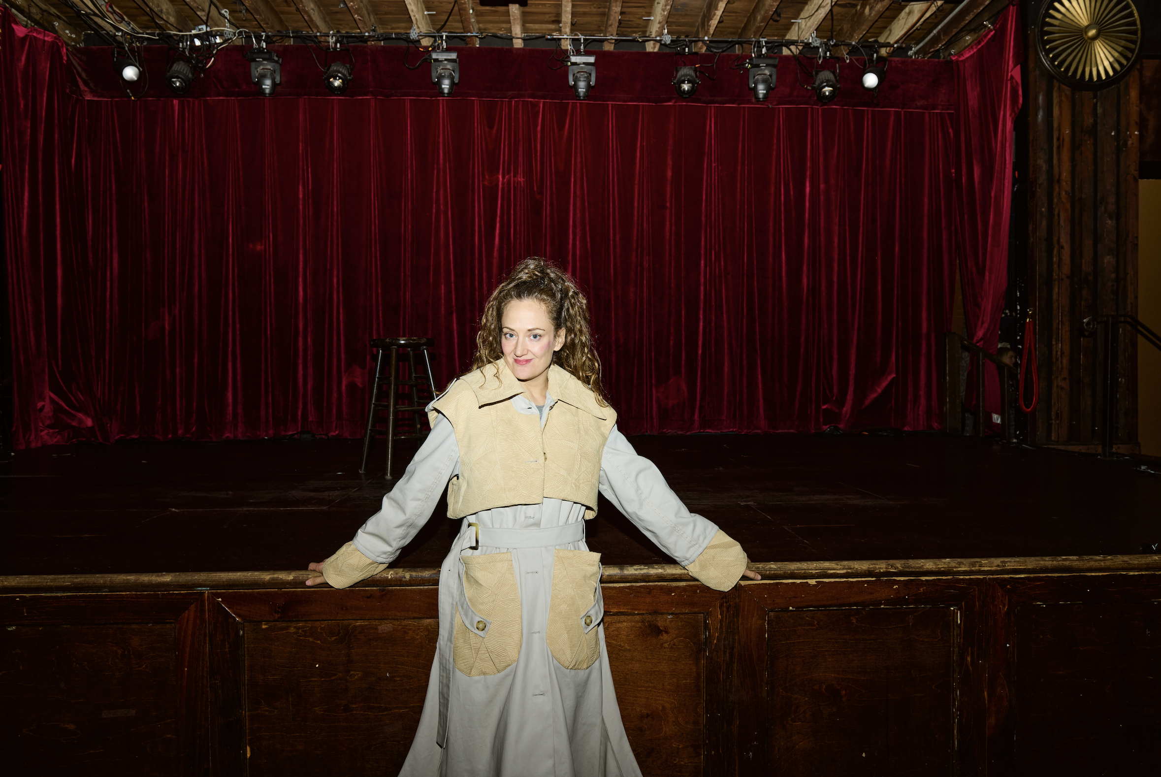 Comedian Jacqueline Novak post show at the Bell House