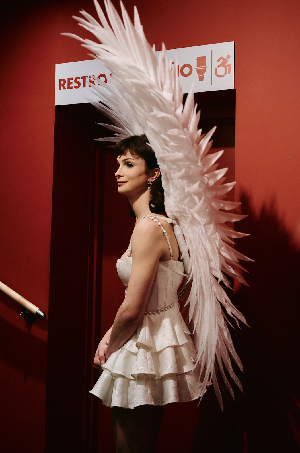 Dylan Mulvaney backstage of 'The Least Problematic Woman in the World'