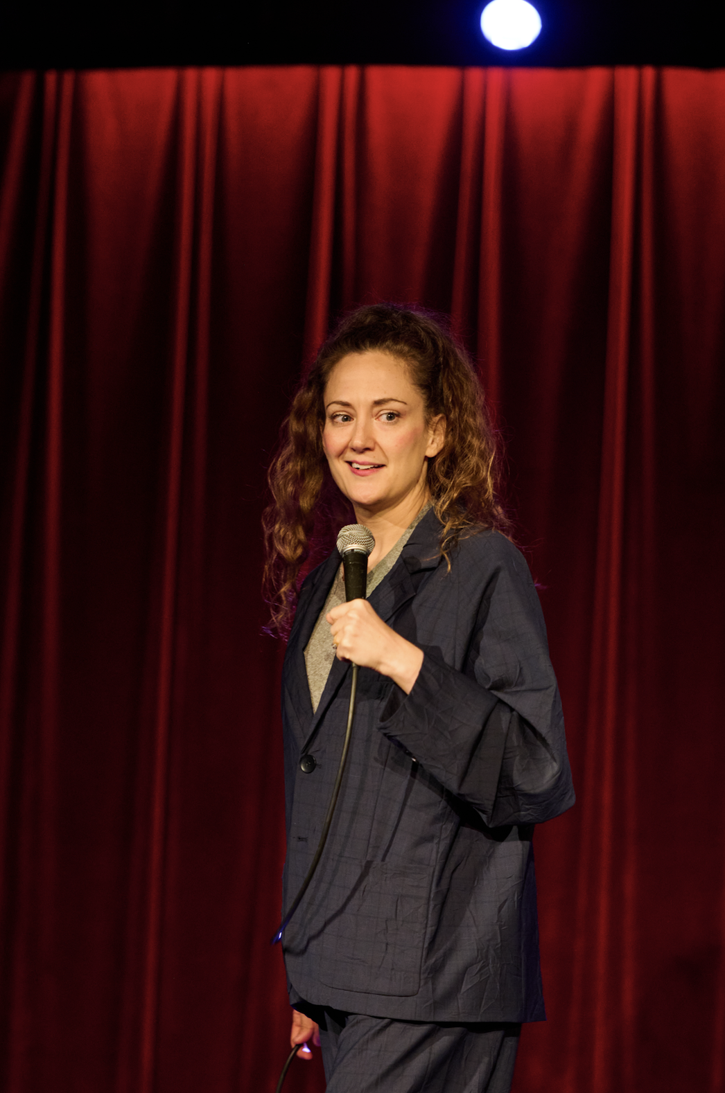 Jacqueline Novak performing at the Bell House