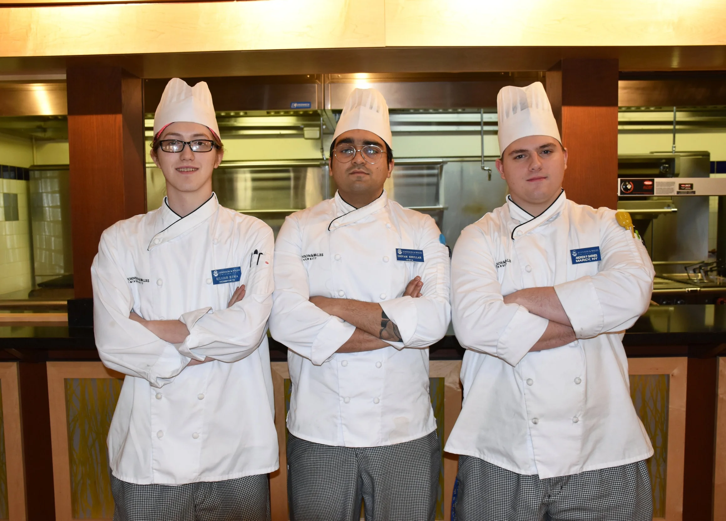 Pork Hand Roll team: Elijah Koma ’20, Shivam Khullar ’19 and Andrew Barnes ’20 (missing from photo is Tyler Glick ’20)