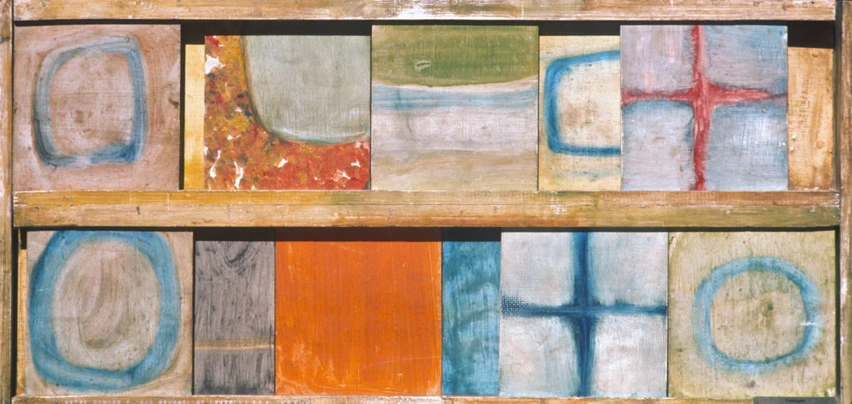 Legebilleder, 1964. Tilhører Foreningen Kunst på Arbejdspladsen.