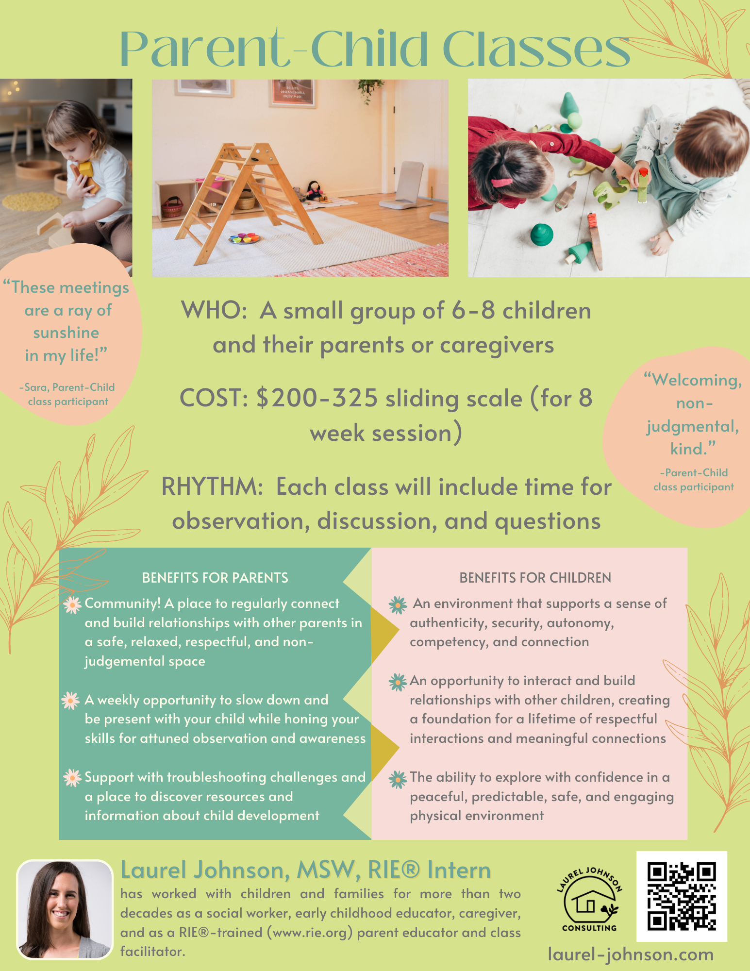 Parent-Child Classes: Younger Toddlers