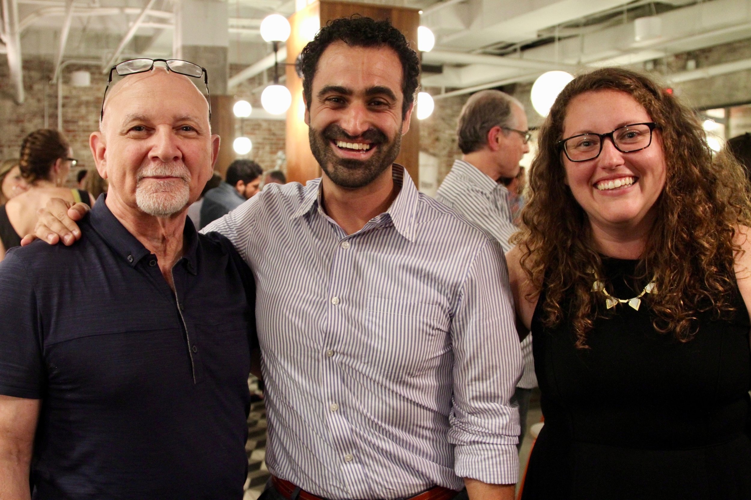 HAC Co-Founder Dr. Barry Silverman with Steven & Laura