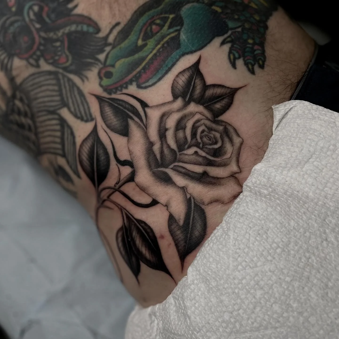 Clear eyes full hearts💫 made @redemptiontattoo