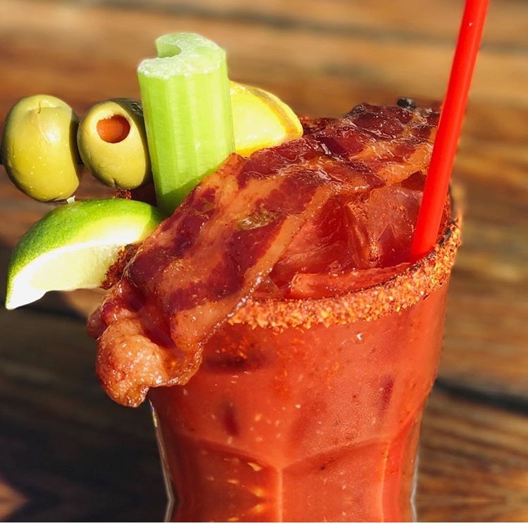 Monster Candied Bacon Marys 