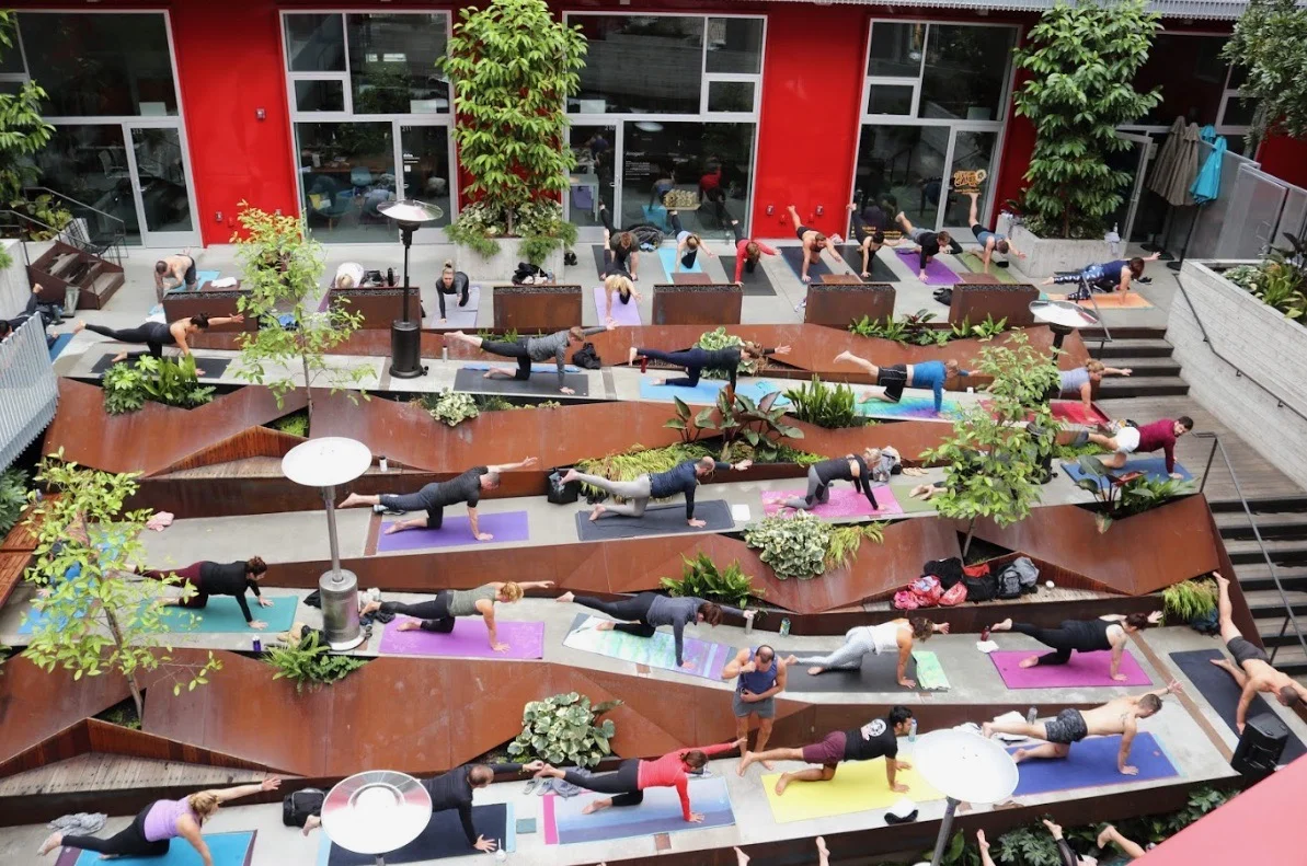 Join 50 brunch lovin yogi’s