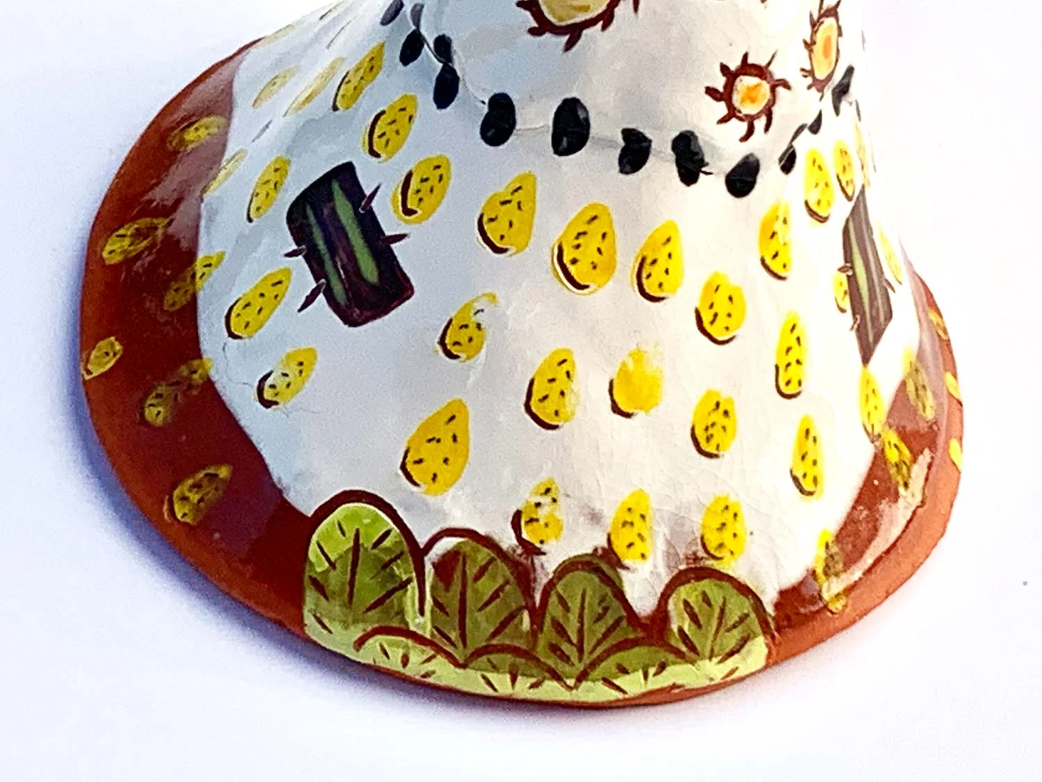 Dot the Chicken - Rebecca Gerendasy Clay - Art