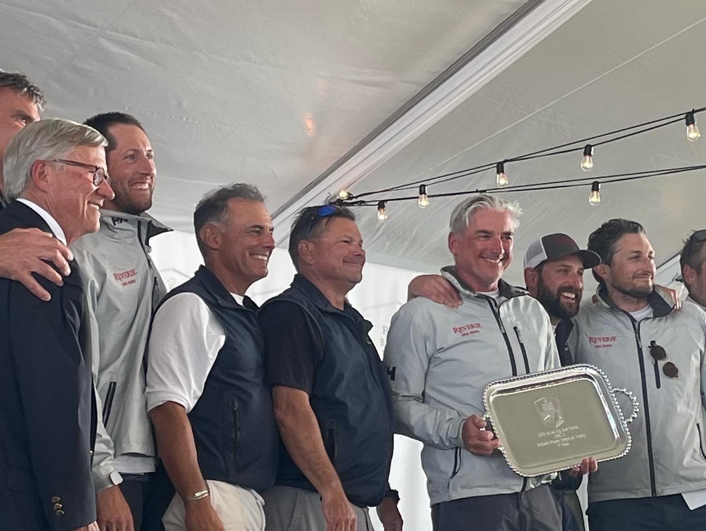 It was a good day! Thank you @bigboatseries @stfyc and our AMAZING crew for an awesome regatta! #bigboatseries #sfbaysailing #jboatracing #j109 #regatta