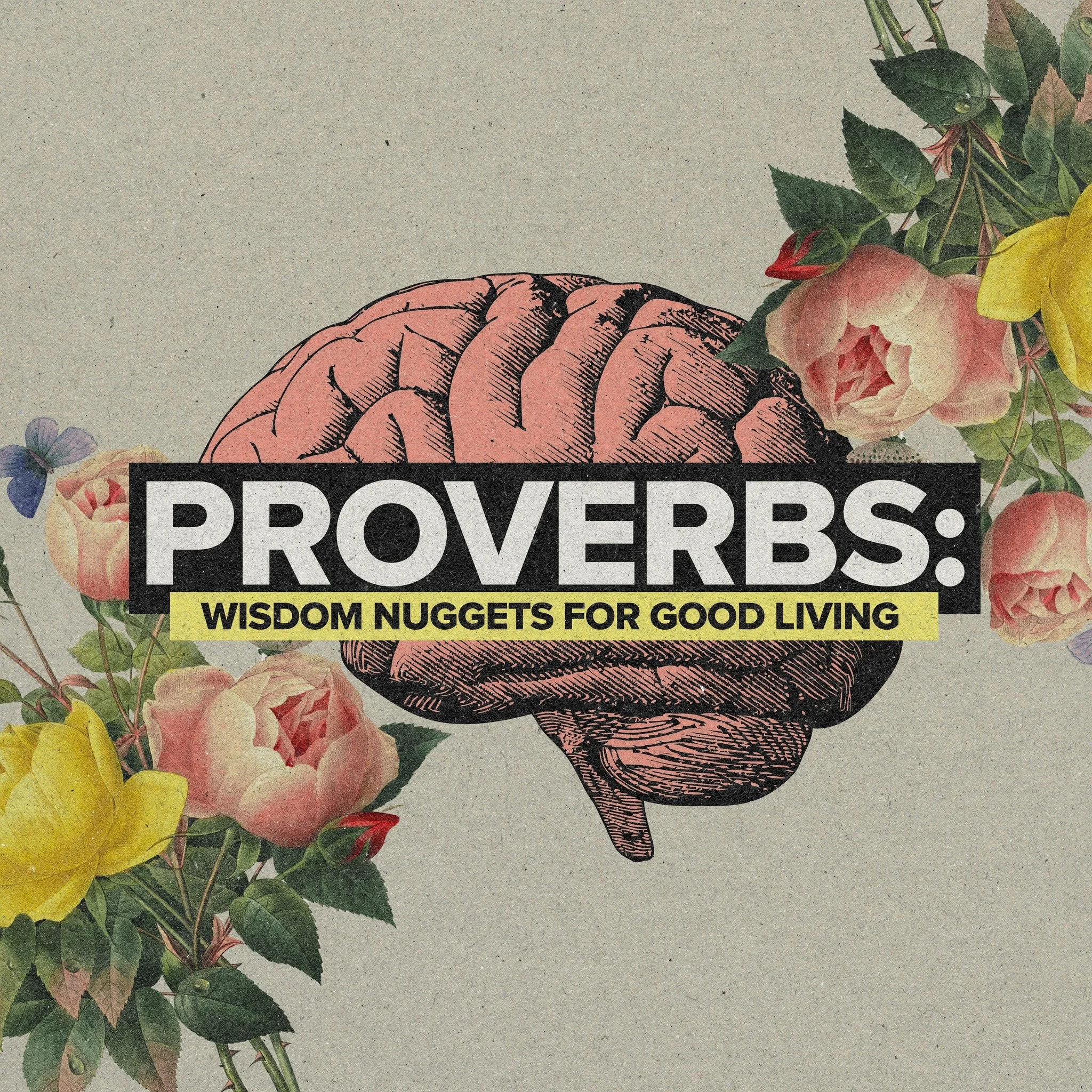 Proverbs are not some cheat code to win the game of life, they are instructions on how the game is best enjoyed. 

New series starts tonight at Infuse.