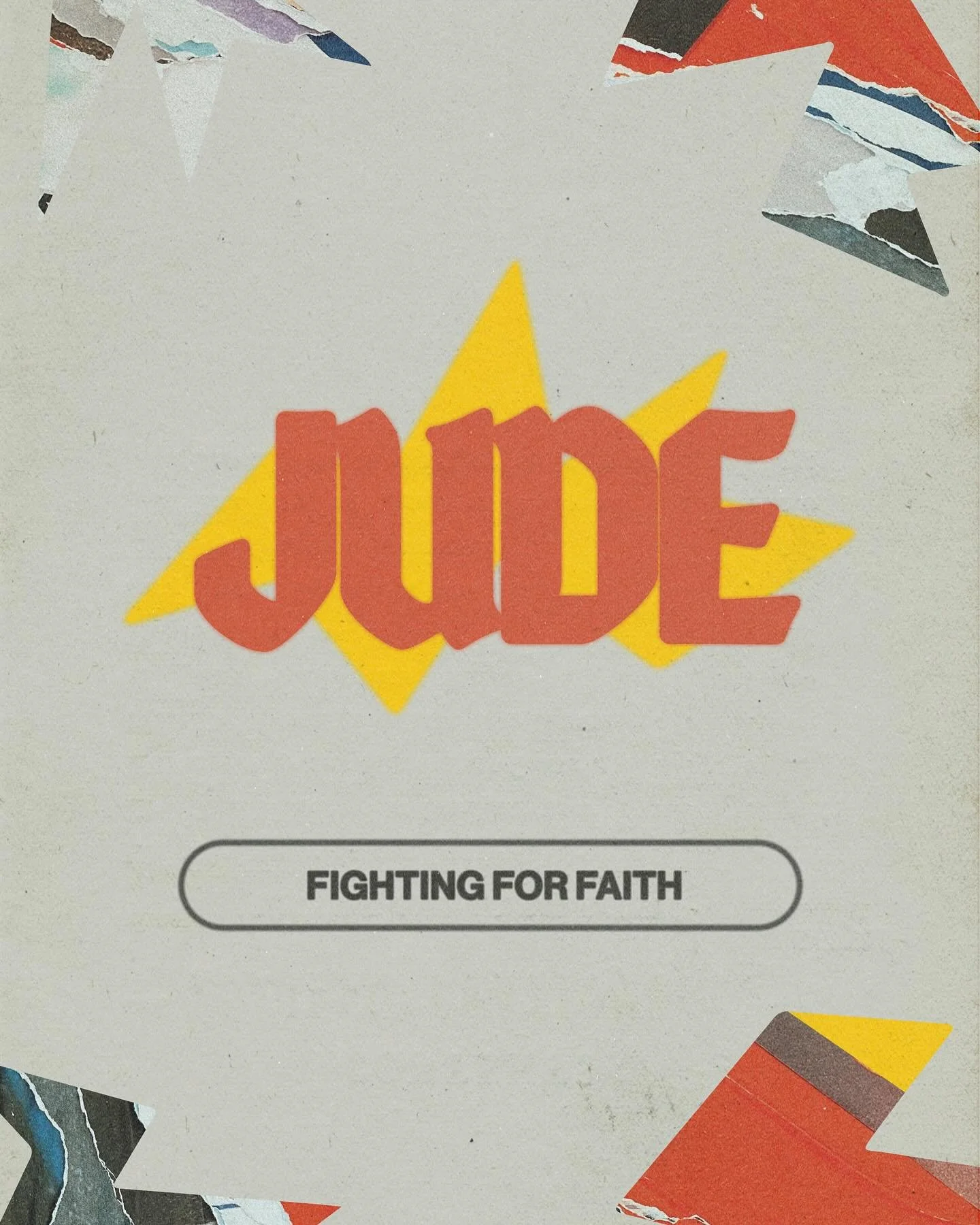New series this Wednesday night:
Imagine a world where everyone around you wants you to surrender your faith, even those in your own church. What would you do? What should you do? Jude helps us by encouraging us not just to fight, but how to fight we