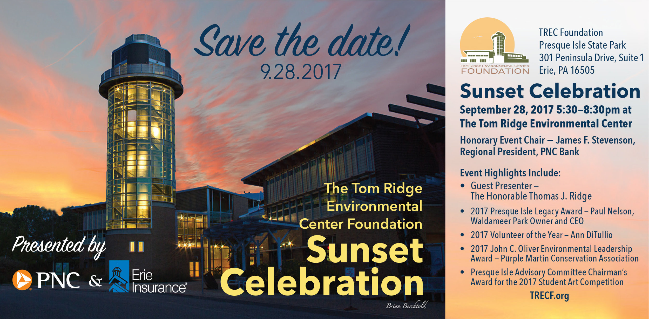 sunset celebration announcement trec foundation celebration announcement