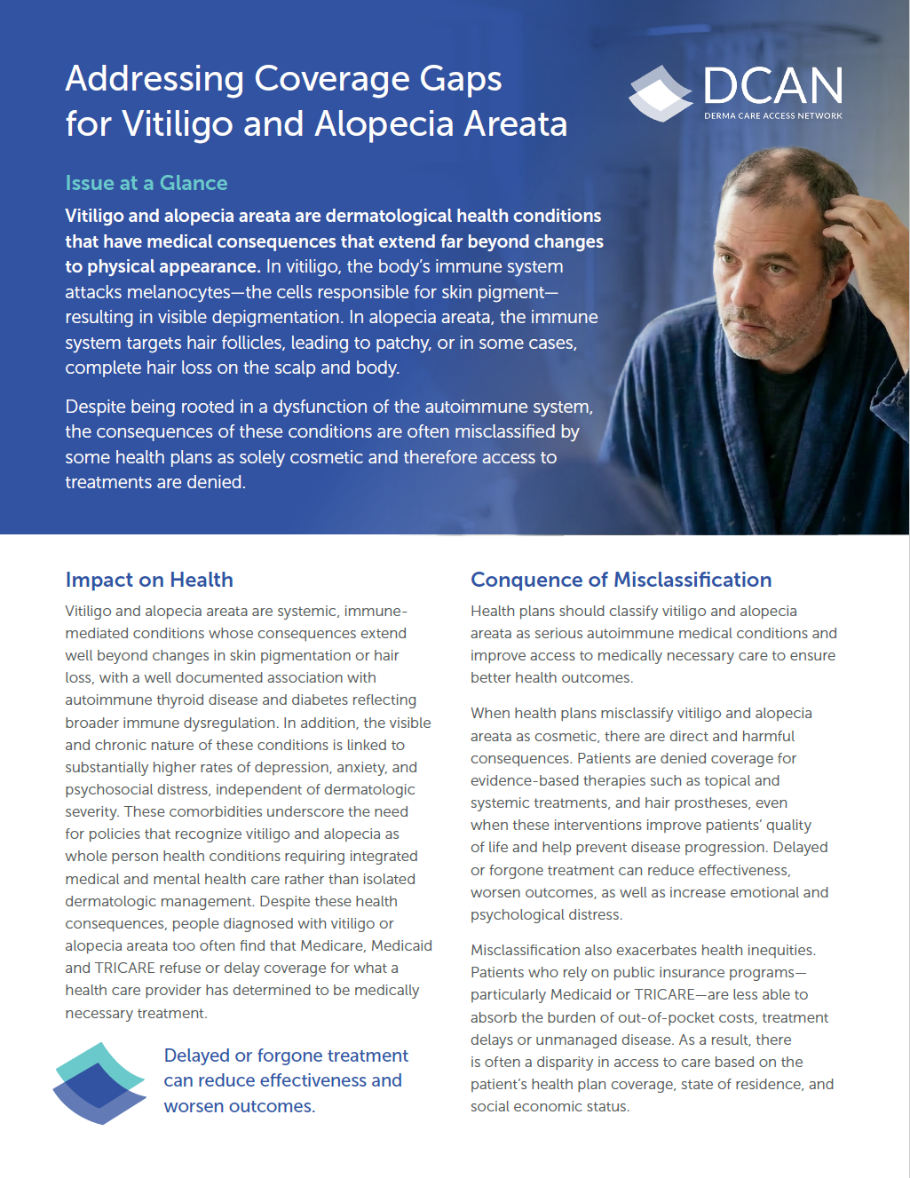 Addressing Coverage Gaps for Vitiligo and Alopecia Areata