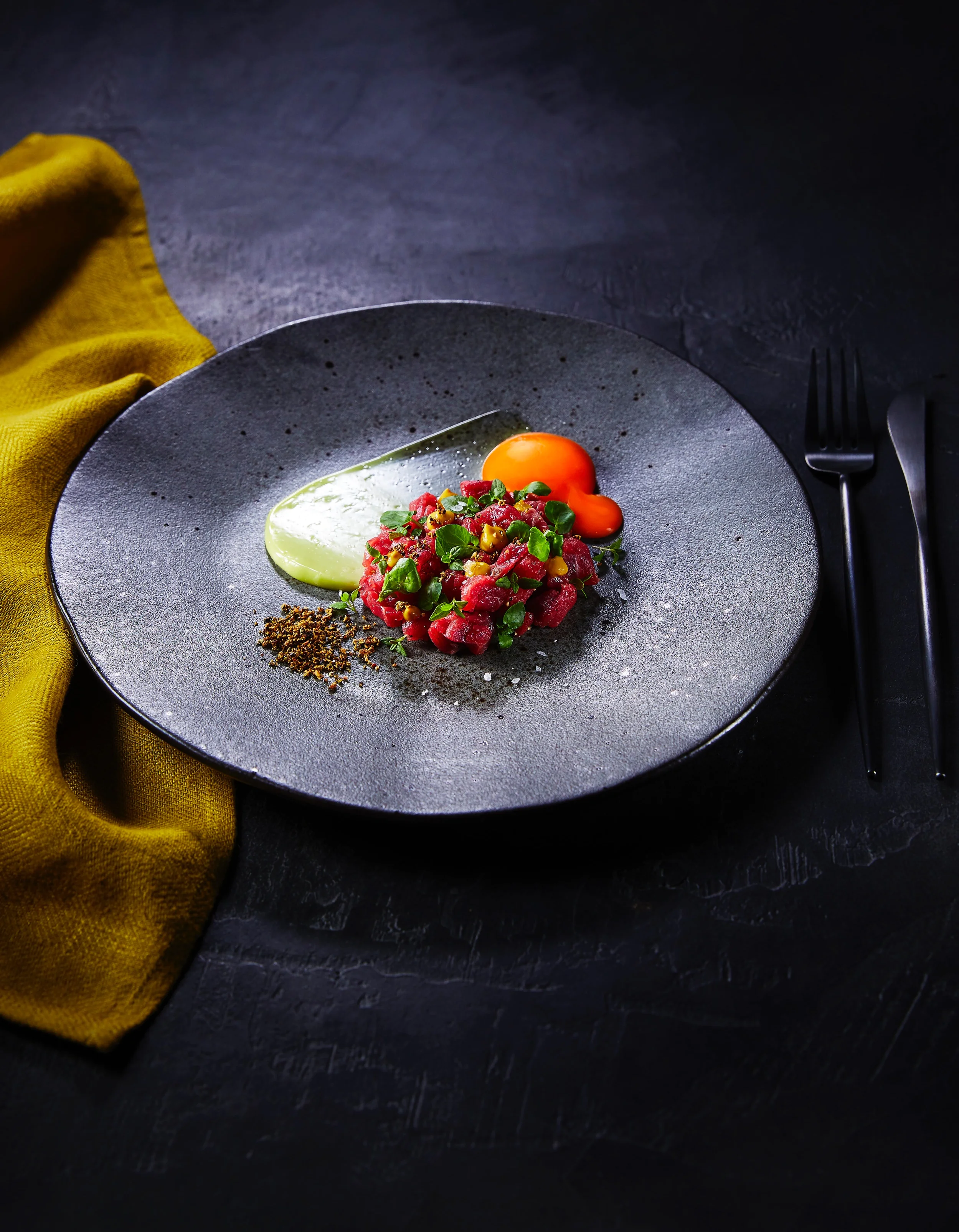 Beef tartare - Test shoot