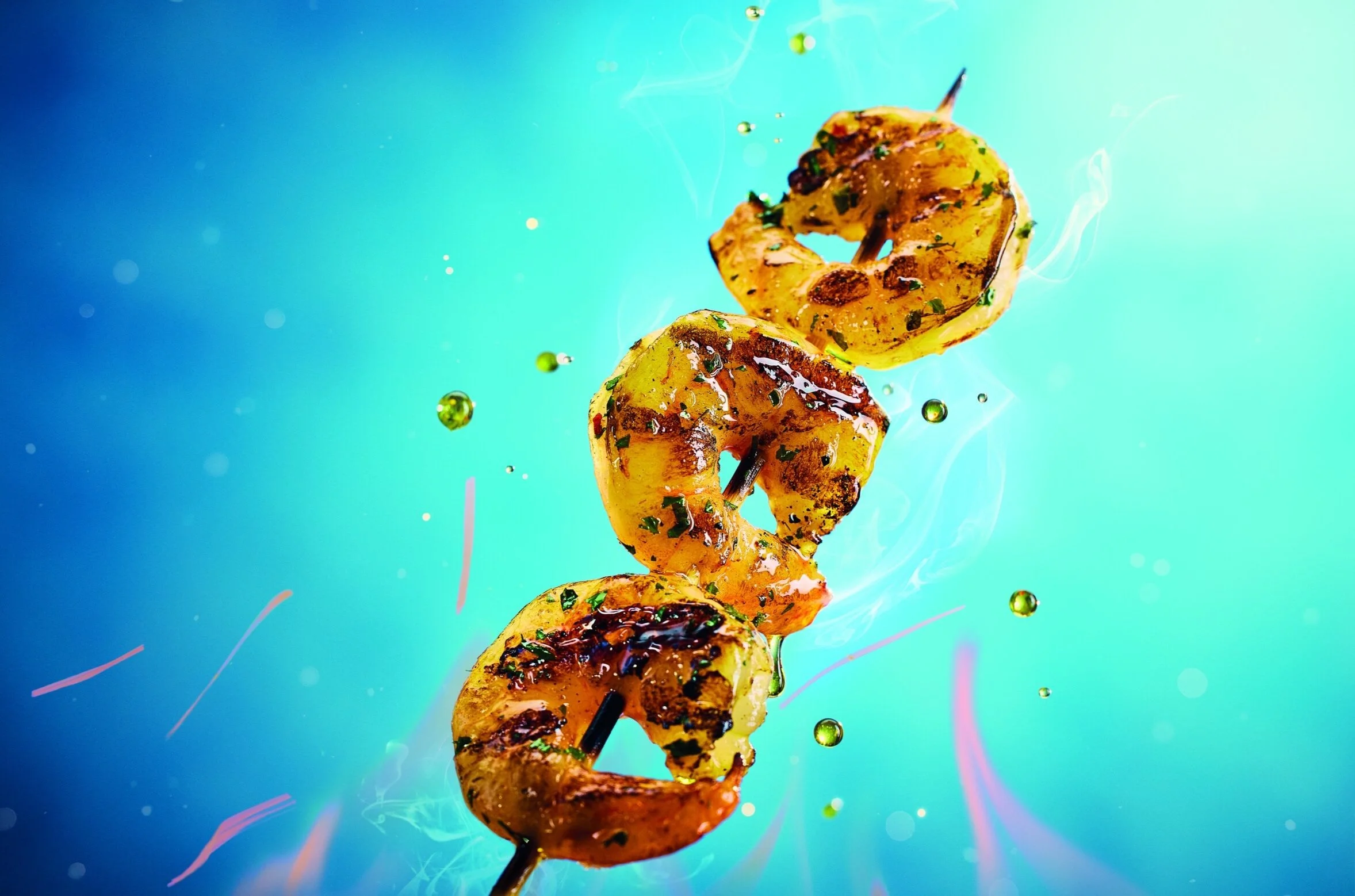 Aldi SS campaign - BBQ prawns