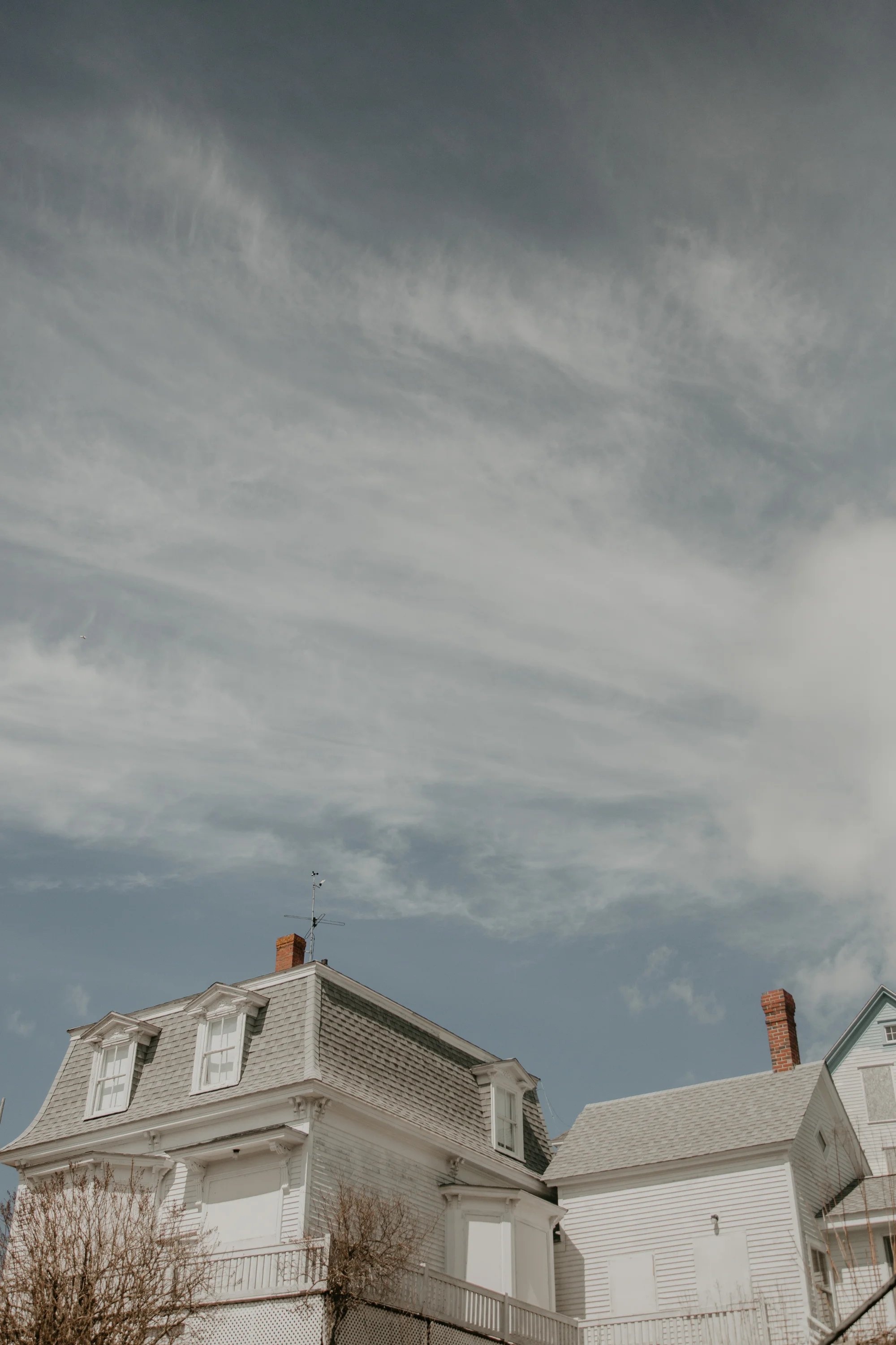 Summer homes off-season, Stonington, Maine. Photo by Jenny Rebecca McNulty for TFC.