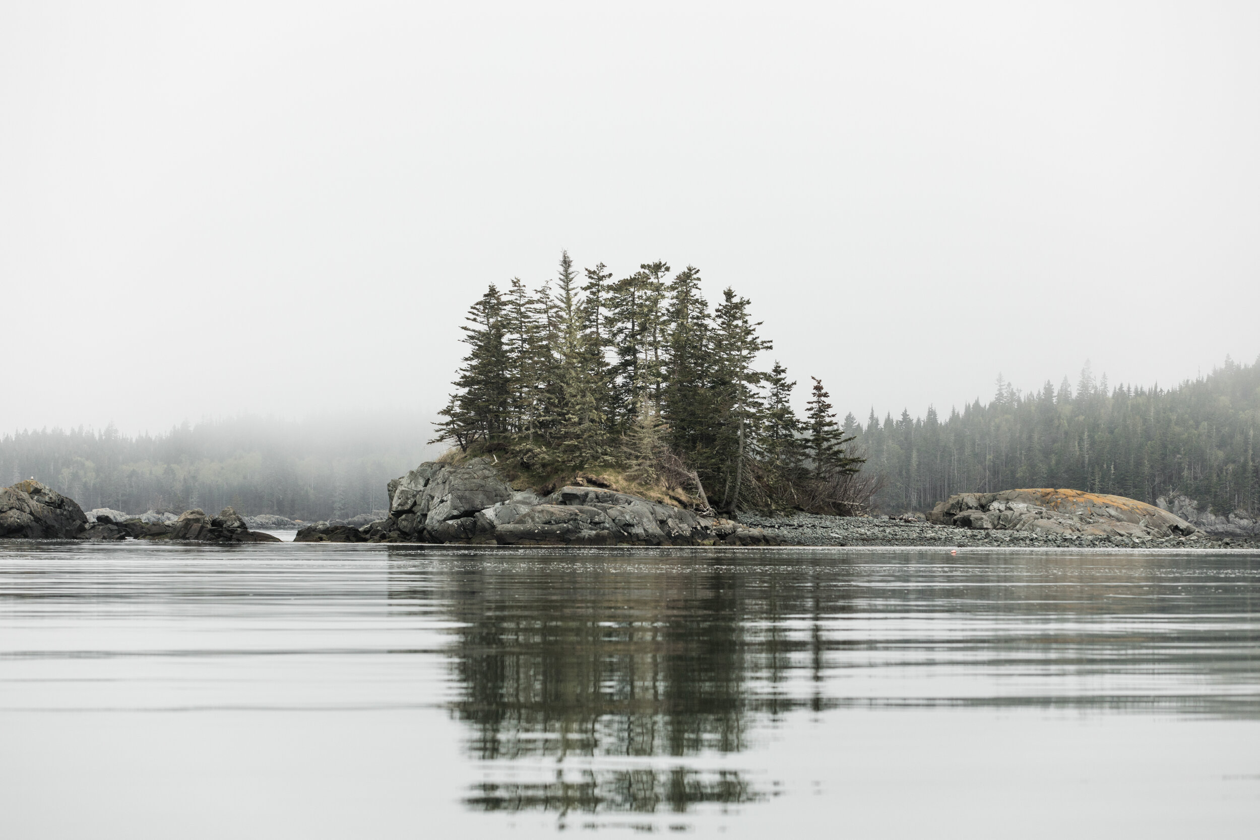   “When I was younger, I grew up in North Lubec, you knew everybody. Christ! We used to have, I don't know how many, kids up there having fun and everything. I used to mow lawns, my father owned a blueberry land up the road here, we used to rake blue