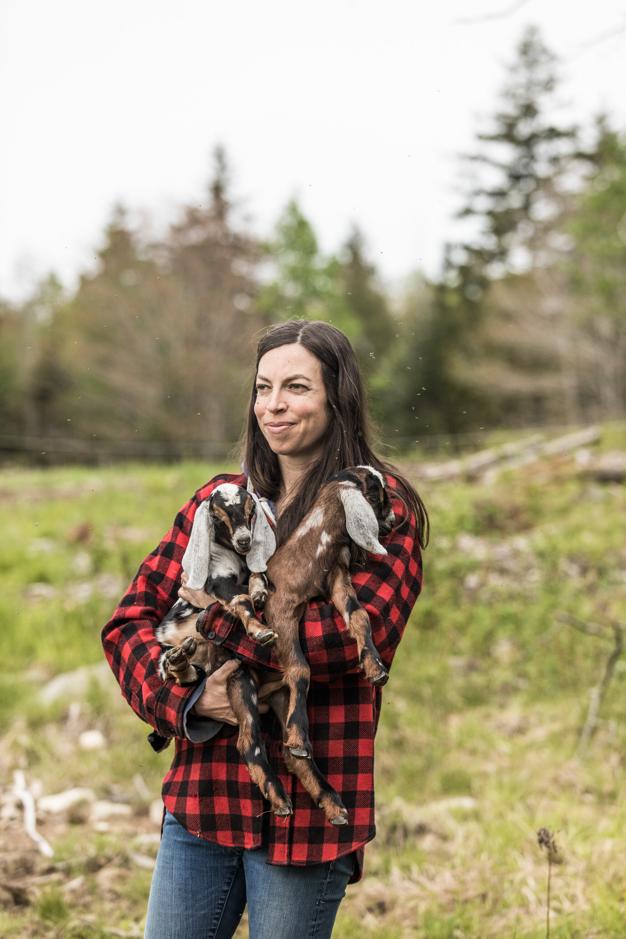   Rachel Bell, Tide Mill Creamery, Edmunds    “I feel like it's really easy to fall in and out of love with what I do depending on how hard my day has been. But always the goats make me fall in love with what I'm doing. Just being in their presence a