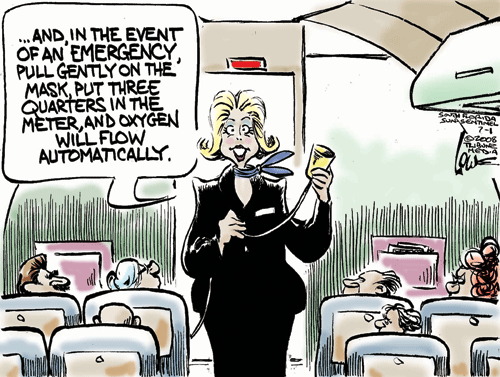 Ok but really, I could totally see this happening on a budget airline.