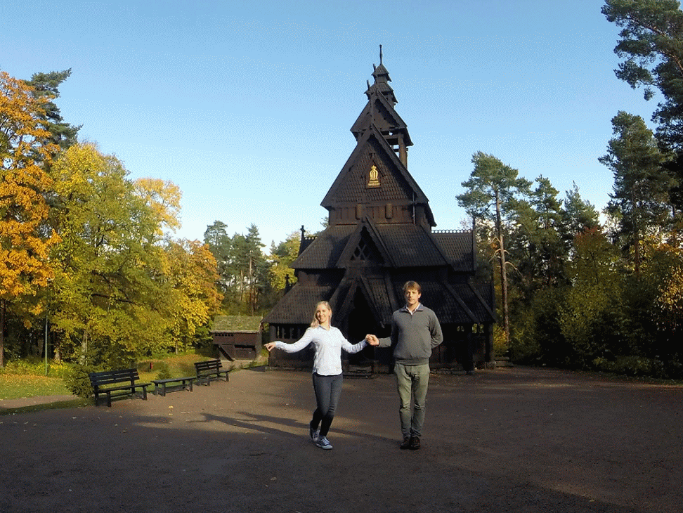 trip to Norway: $300 RT on Norwegian. our first norwegian trip! Dorky dancing pictures not included.