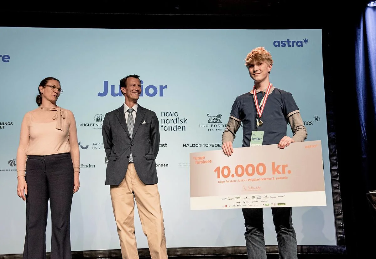 Prins Joachim var imponeret over elever fra Skt. Josefs Skole