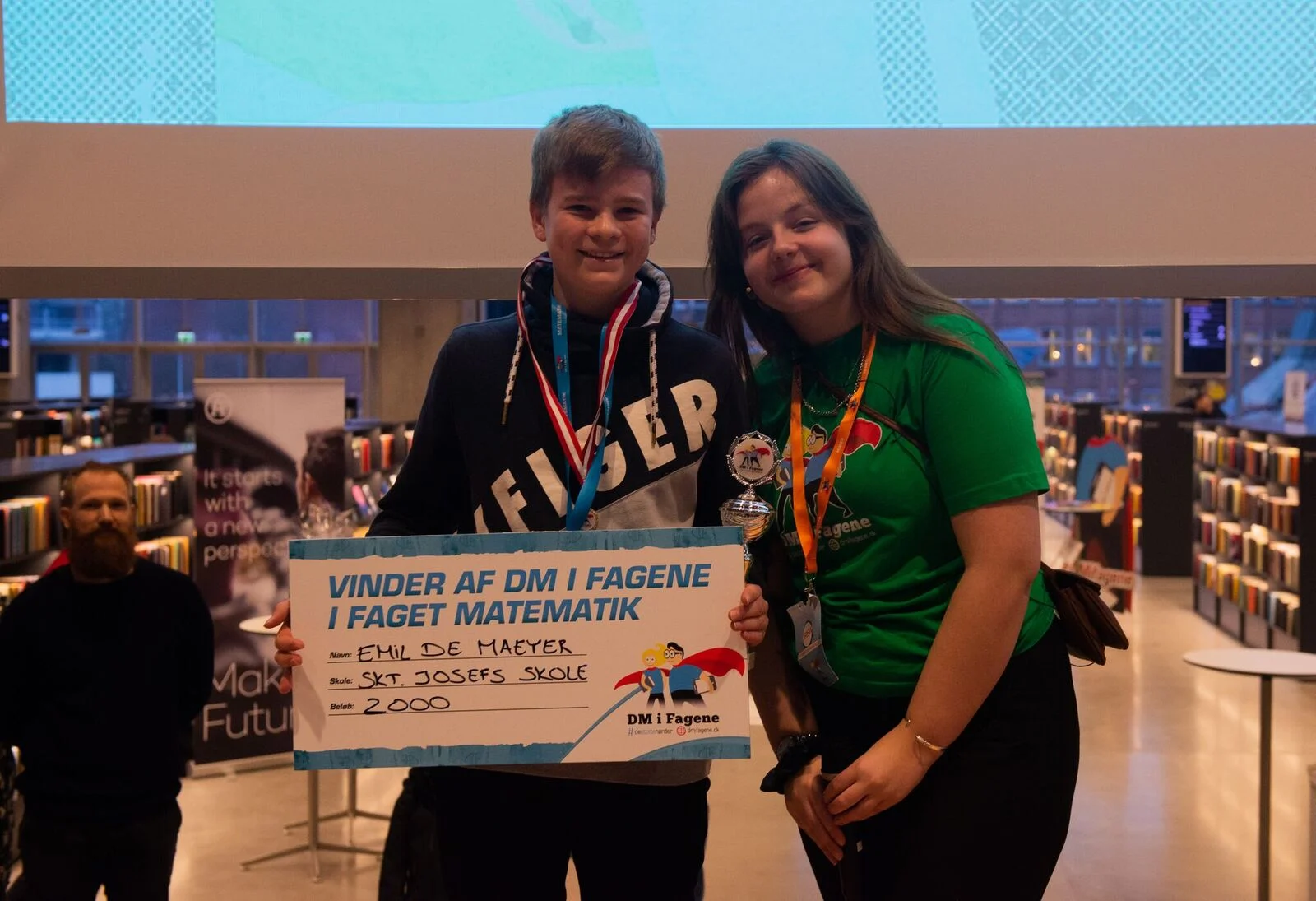 Danmarksmester i matematik ved DM i fagene 