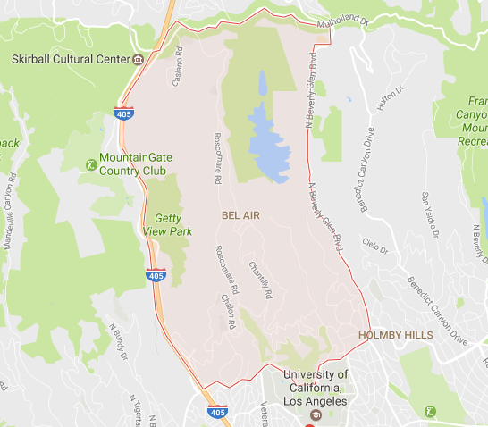 With an average income in excess of $200,000 – Bel Air is truly a playground for the affluent. As one might expect, not a lot of people live in Bel Air (less than 10,000) and those that do are extremely wealthy and well-educated. According to LATimes statistics more than 65% of the residents of Bel Air have a four year degree. More than 35% have a masters degree or better, making this neighborhood the most well-educated in Los Angeles.