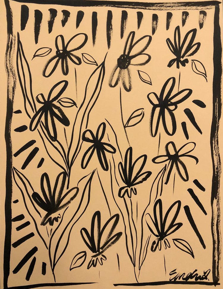 Untitled 12x16” Ink on paper 2018