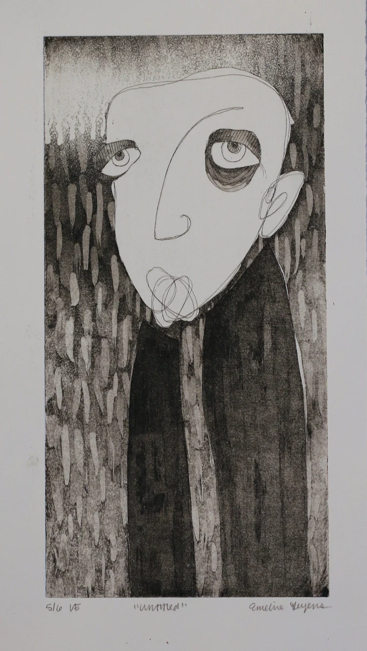 Untitled 9x14” Etching 2016