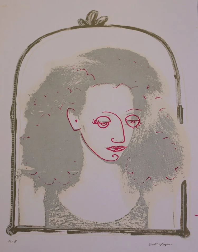 Eloedie, 18x24” Serigraph print 2015
