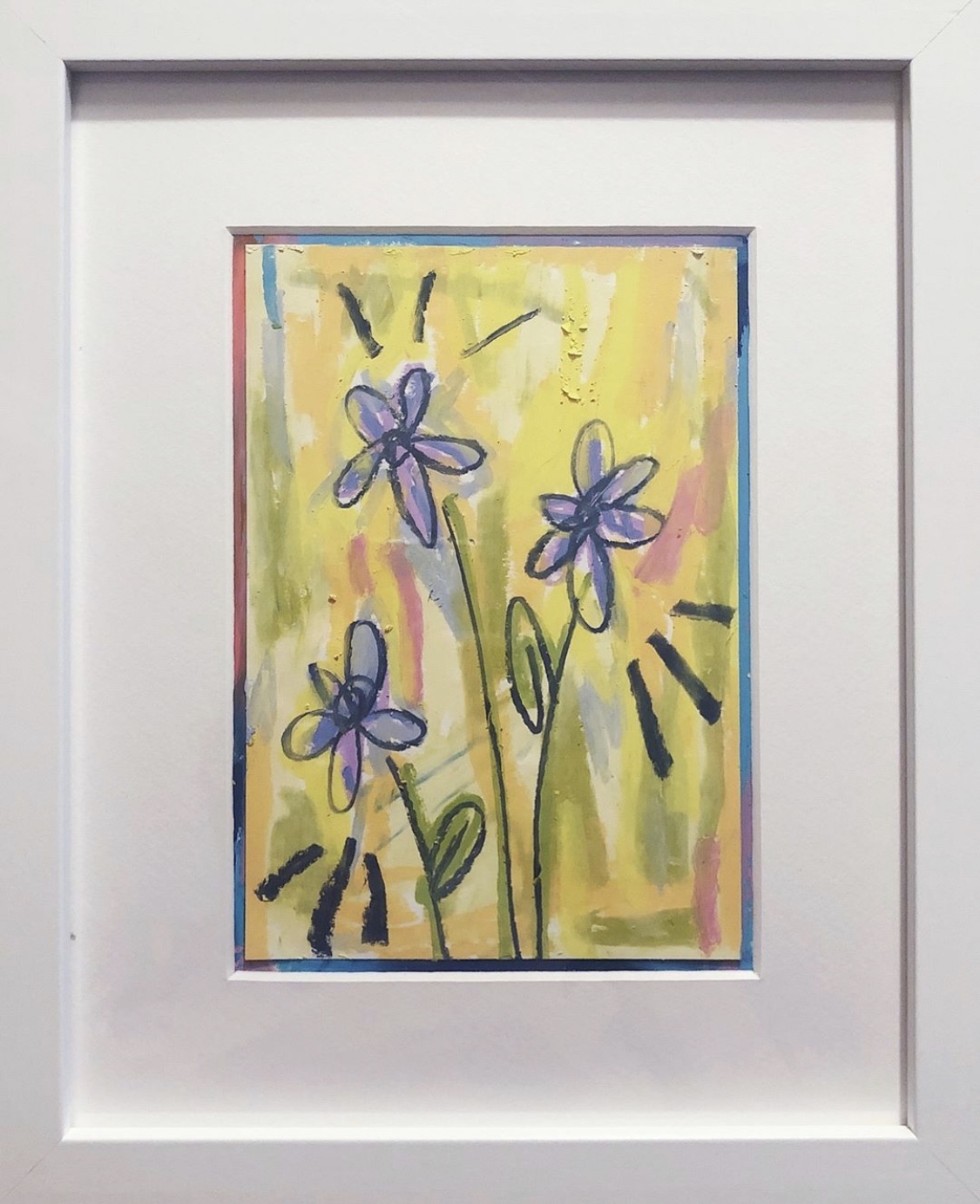 Untitled 5x7” Oil pastel on paper 2019