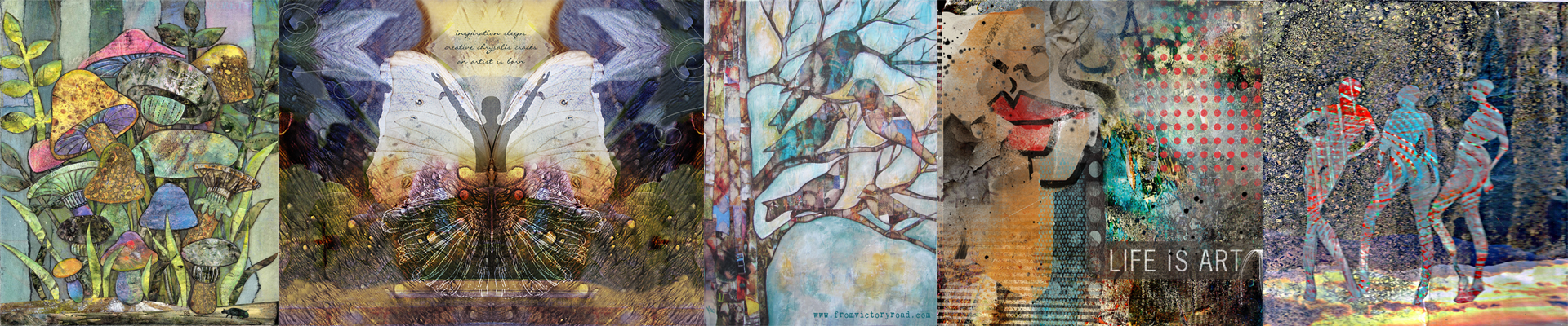 Cathy Taylor-Altered Papers Pt 1-Altering Papers with Citra Solv
