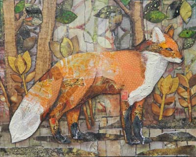 Kayann Ausherman - "Fox on a Walk"