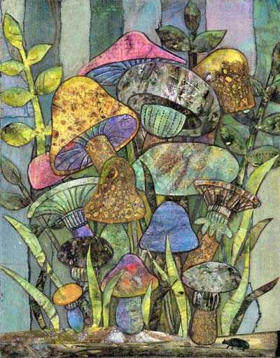  Kayann Ausherman - "Mushroom Garden" 