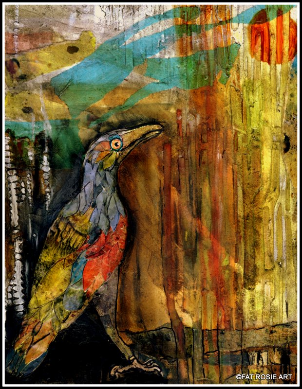 Marsha Carlton, "Bird of Colorful Feathers"