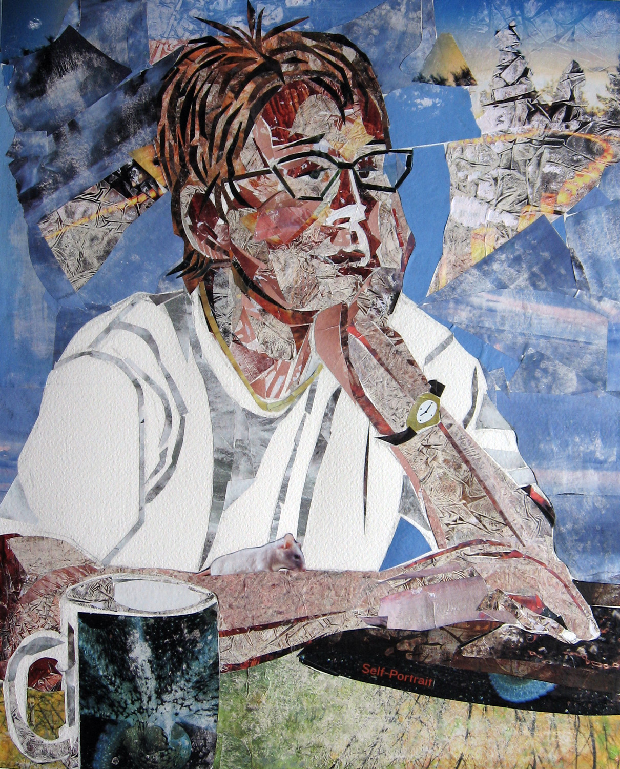  Leslie White- "Self Portrait" 