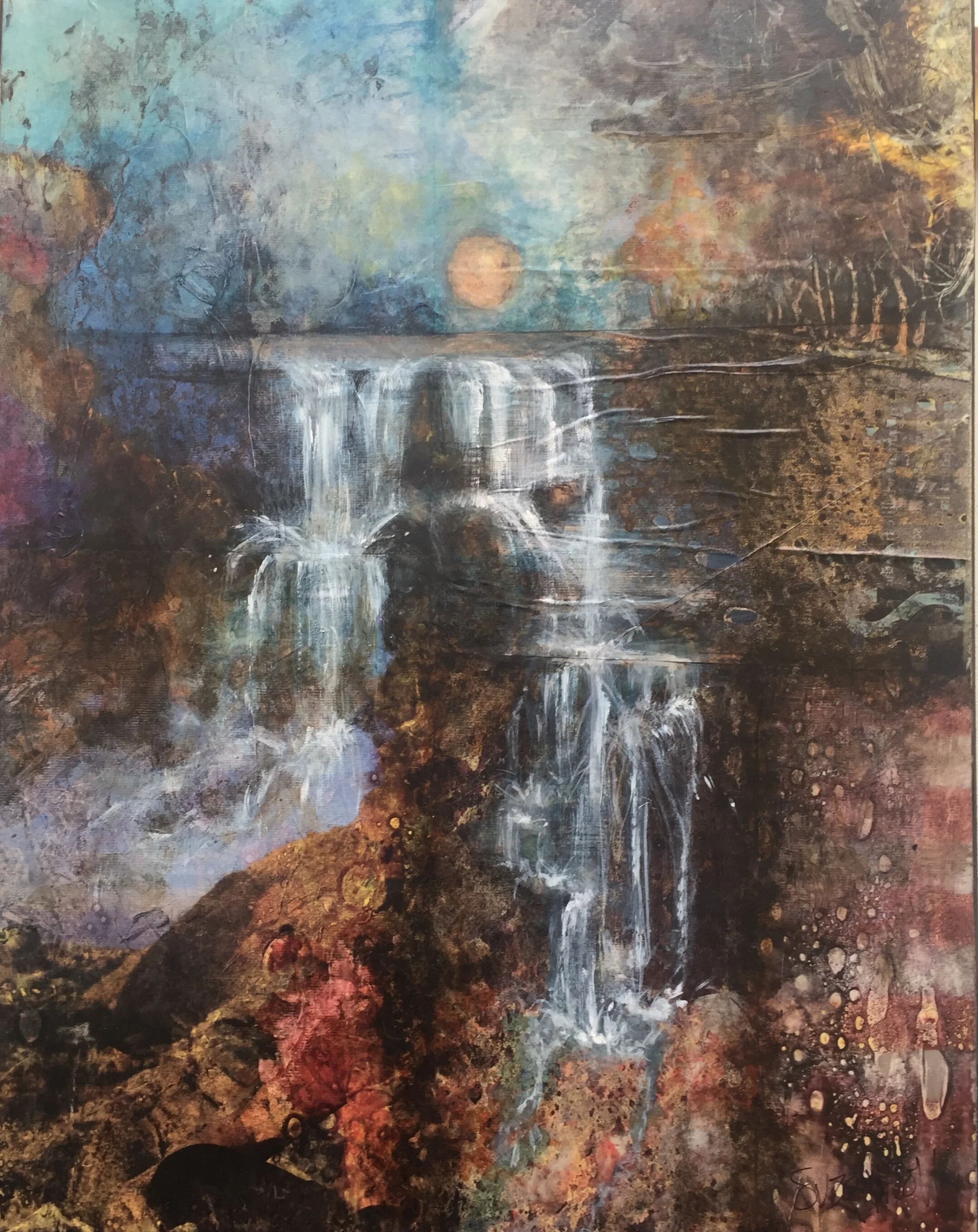 Suze Moll - Sun Rise at the Falls.jpg