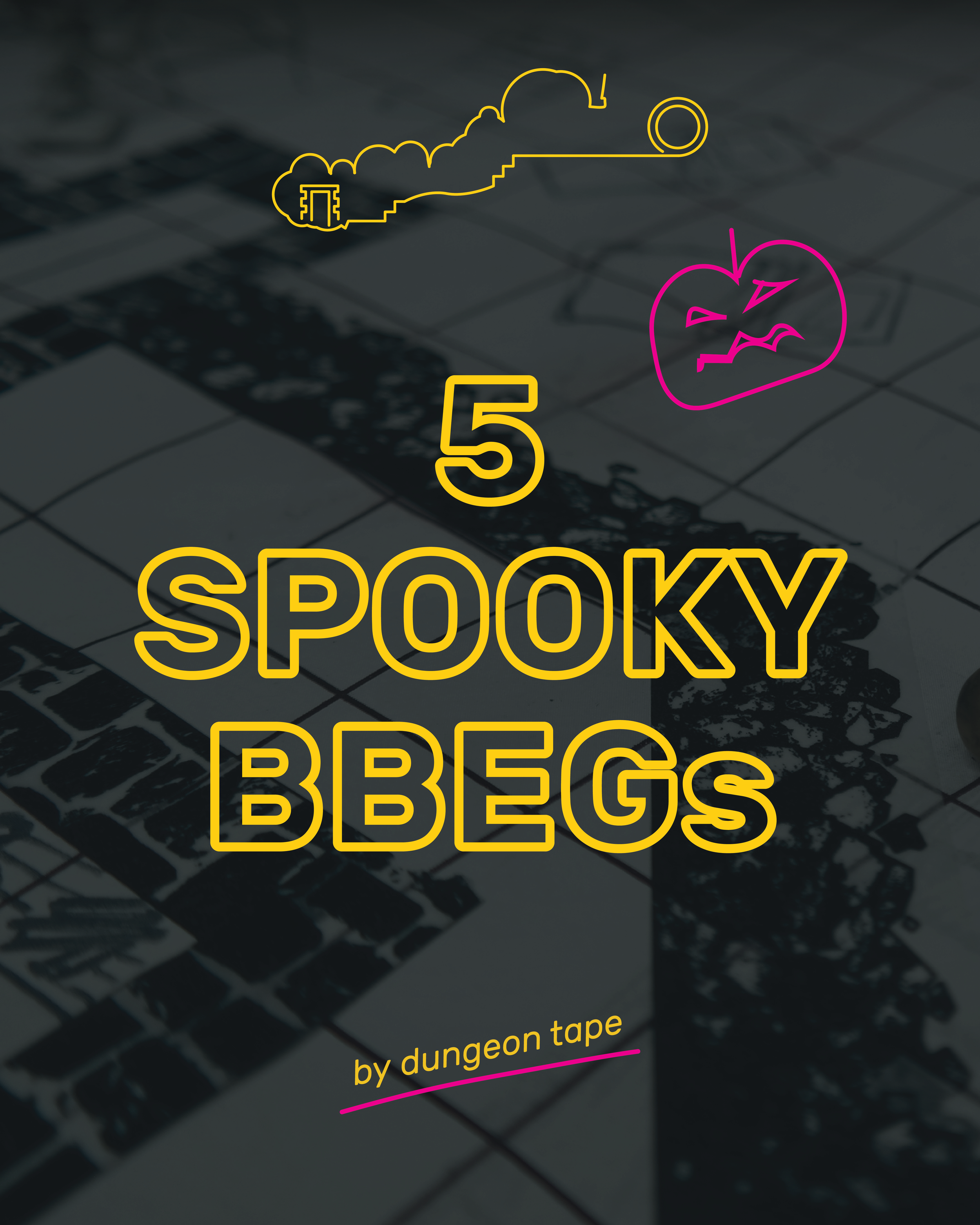 How To Make A Fun And Spooky Dungeons And Dragons Map With Bad Guys Dungeon Tape How To Make A Fun And Spooky Dungeons And Dragons Map With Bad Guys Dungeon Tape