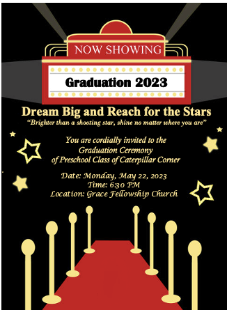 Caterpillar Corner Graduation