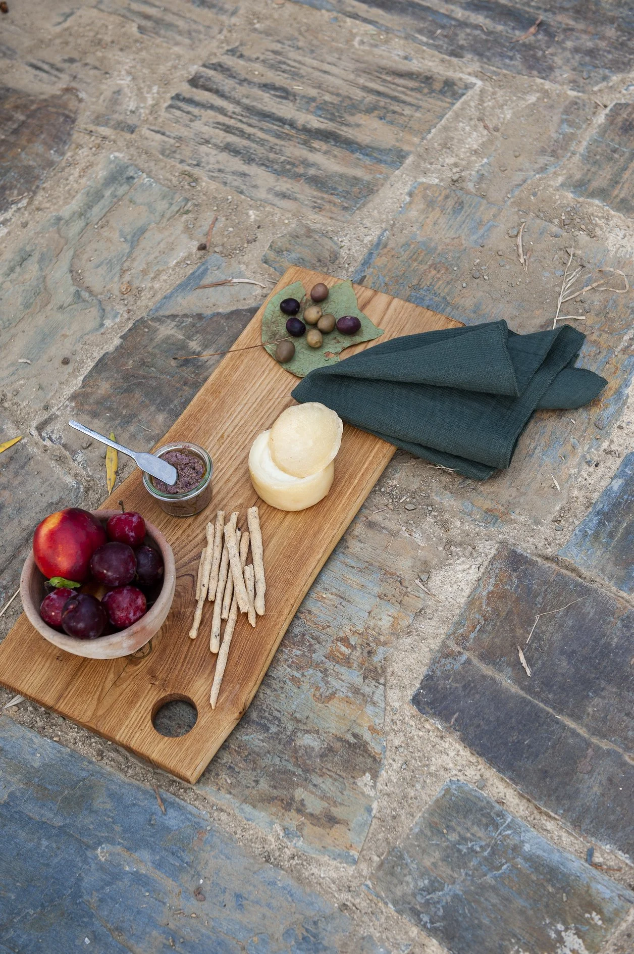 Set of 2 Napkins Bottle Green Mini Waffle