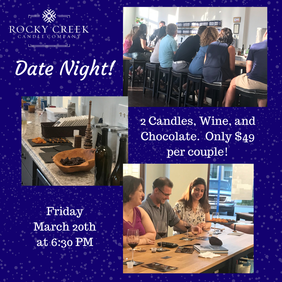 Date Night! at Rocky Creek Candle Company — Fairview Town Center