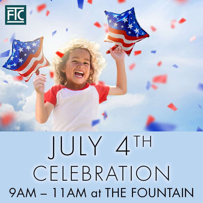July 4th Celebration — Fairview Town Center Stacy Road & US 75 in Fairview, TX Dillard's