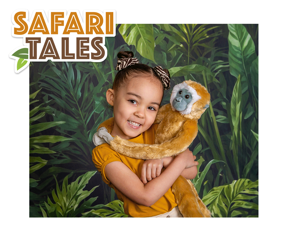 Safari Tales at JCPenney Portraits Studio