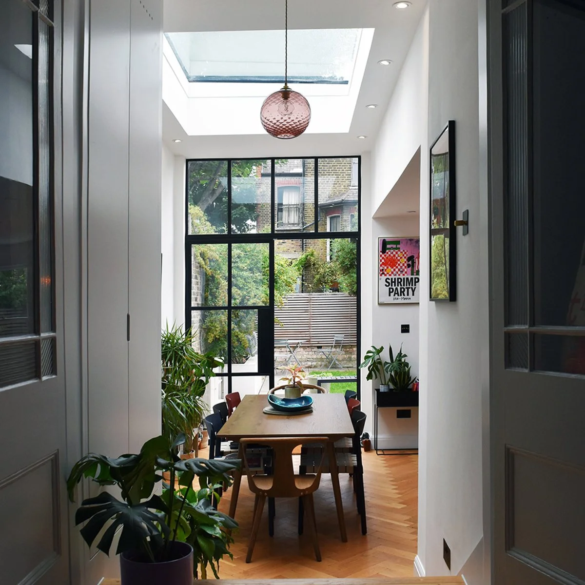 Context Architecture — Victorian renovation in Clapton, Hackney large high white side return extension Context Architecture title